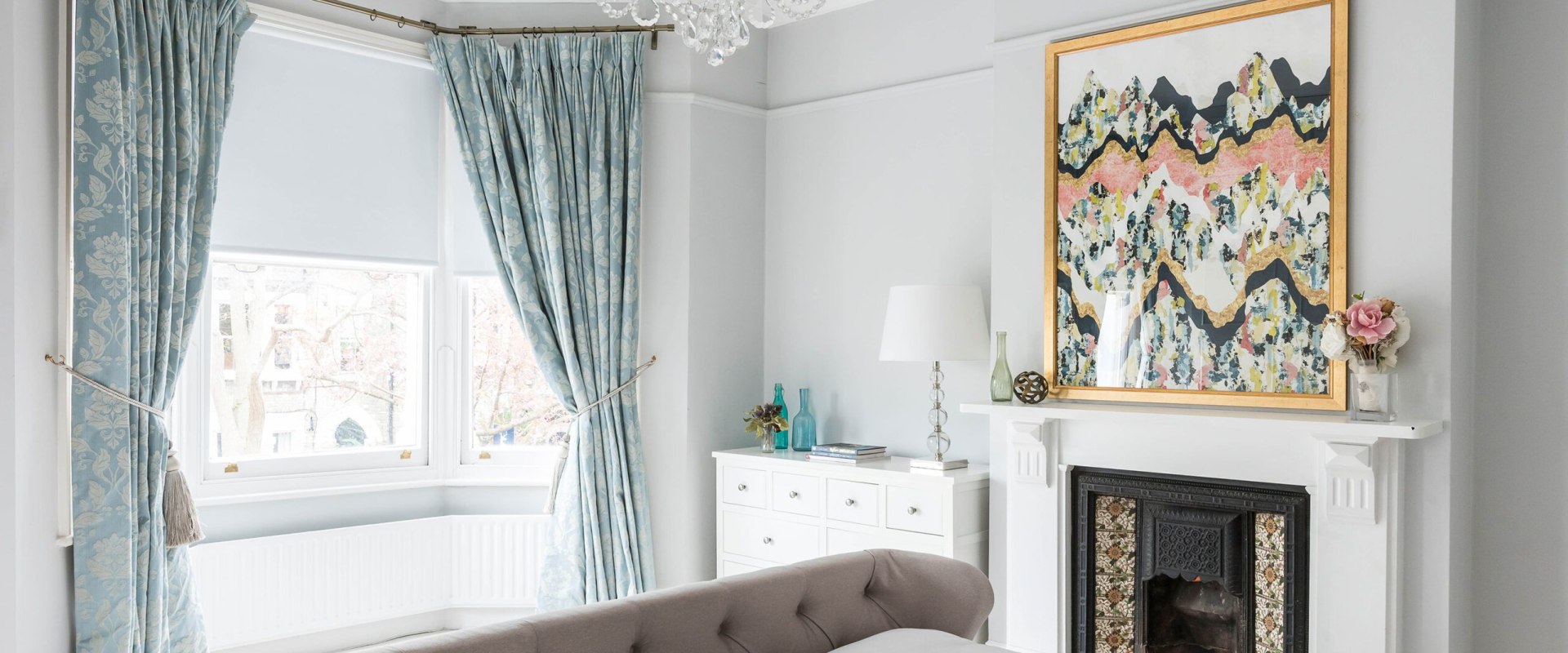 What are some tips for decorating a house with lots of furniture?