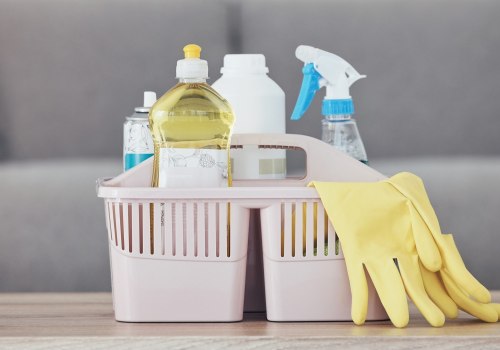 What cleaning supplies do you need for a new house?